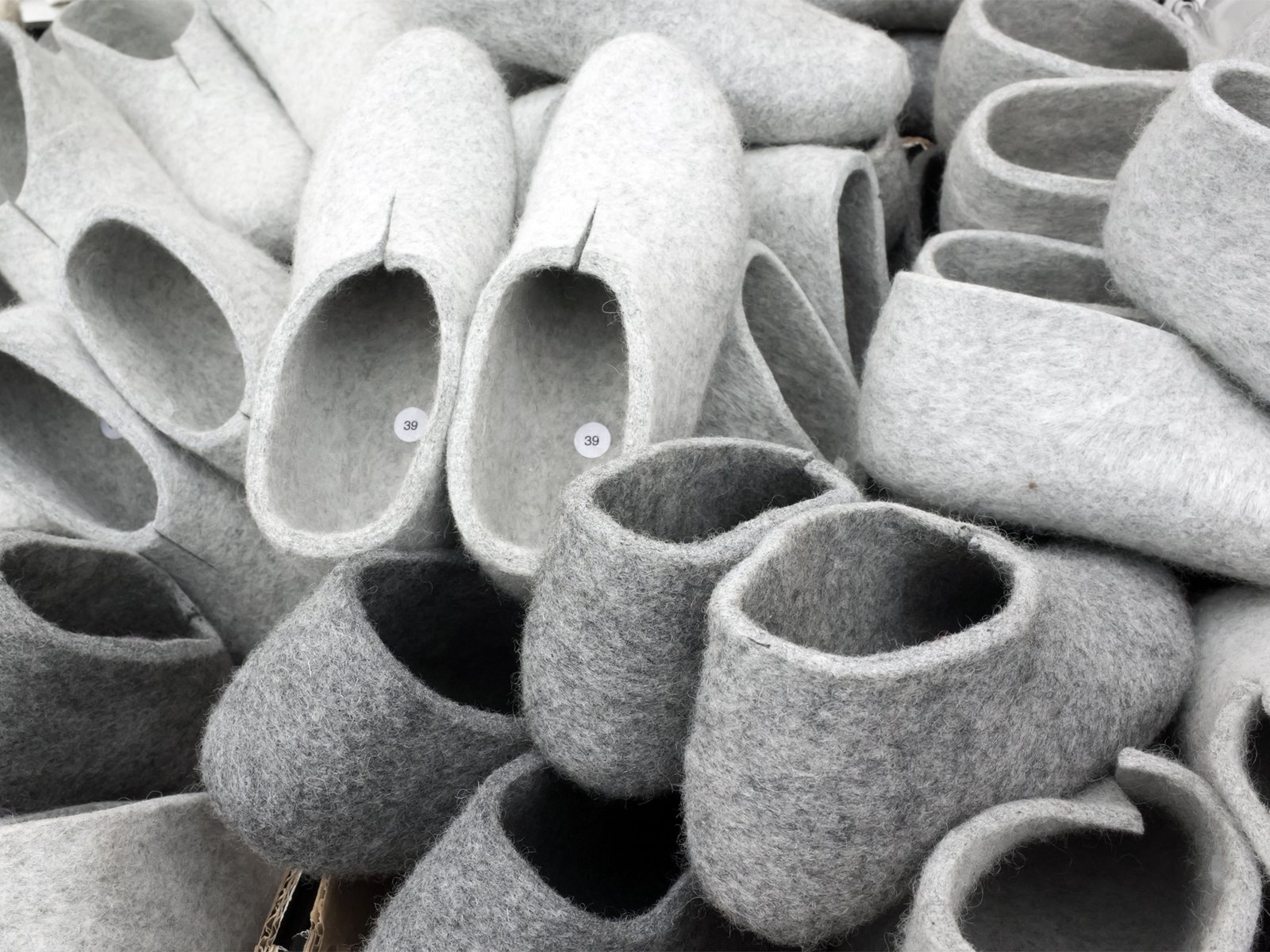 Footwear Woollen Felt & Shoe Insole Felt macro view